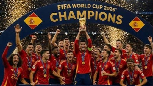 إسبانيا بطلة كأس العالم 2026 بعد هزيمة الأرجنتين في نهائي تاريخي